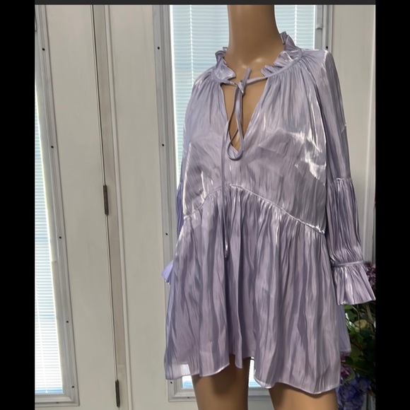 Cinq A Sept Phyllis Gathered Blouse - Picture 5 of 15